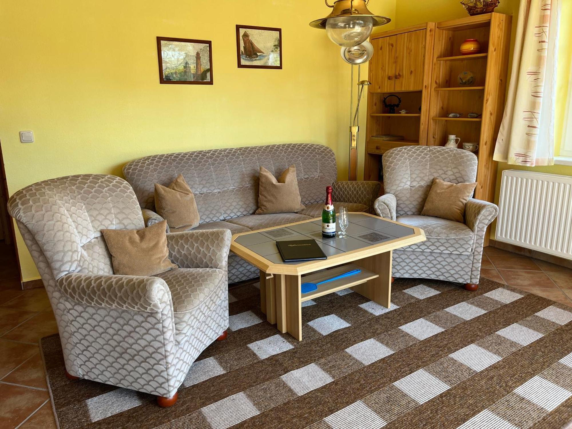 Ferienwohnung "Seemoewe" ボルン エクステリア 写真